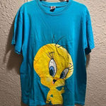 Looney Tunes  Tweety Bird T-Shirt 1997 Size Large Photo 0