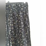 Ganni Black Floral Print Crepe Trousers in Ditzy Floral Size 34 or XS Photo 4