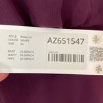 Azazie  Rebecca Maxi Gown Dress in Grape Photo 7