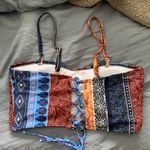 SheIn Tribal Bikini Top Photo 1