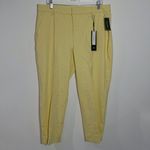 Liverpool Jeans Company NWT Stitch Fix Liverpool Kelsey Knit Trousers In Yellow Size 16/33 Photo 1