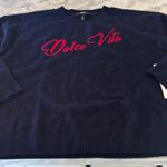 AQUA Cashmere Dolce Vita Sweater Photo 3