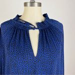 Michael Kors Michael Baby Cat Print Shirred Top Photo 3