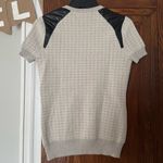 Gray Houndstooth Mixed Medium Cashmere Sweater size S Photo 1