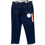 Gloria Vanderbilt  Amanda Jean Taper Fit Classic Rise Dark Wash Size 18 Short NWT Photo 5