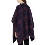 Ike Behar Plaid Women's Wrap(Navy/Red,One size) Blue Size undefined Photo 2