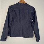 Banana Republic NEW  Classic Fit Blazer Blue Chambray Preppy Office Chic Casual Photo 3