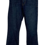 Derek Lam  10 Crosby Dark Wash Gia Mid Rise Cropped Flare Jeans Womens 26 Blue Photo 0