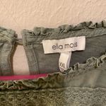 Ella Moss  Sage Green Lace Detail Blouse Women’s SzXXL Photo 1