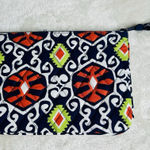 Vera Bradley  Cosmetic Bag Sun Valley NWOT 9"W x 6.5"H Quilted Photo 0