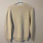 Uniqlo Beige 3D Knit Crew Neck Sweater (S) Photo 4