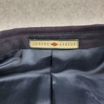 Joseph Abboud Nordstrom Blazer Mens 41S Navy‎ Peak Lapel Double Breasted Coat Blue Size XL Photo 4
