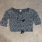 Ralph Lauren  Denim & Supply RL Boho Floral Peasant Swing Blouse Black‎ Medium Photo 1