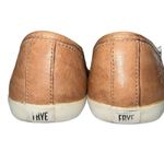Frye  Womens Mindy Leather Slip On Sneaker Shoes Distressed Brown Low Top‎ Sz 6.5 Photo 4