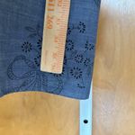 Untuckit For Her Womens Georgia Chambray Paisley Shirt Dress Size 12 Blue Photo 1