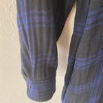 Madewell blue flannel dress XXS Photo 4