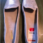 Tahari  NWOB Women's Clementine Flats Snakeskin Pearl Metallic Ballerina Size 7 Photo 0