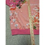 Givenchy Flower Printed Cotton Jersey Sweatshirt In Pink Sz S Luxury Designer Photo 9