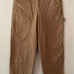 Aritzia Wilfred Brown Brennan Cargo Pants High Waisted Utility Women's size 8 Photo 0