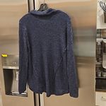RDI 💕💕 Long Sleeve Cowl Neck Pullover Sweater ~ Deep Sea Blue Medium Photo 1