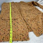 Entro  women's L chunky confetti Popcorn Sweater Cardigan w/front pockets Photo 9