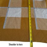 Rachel Roy Mustard Yellow Plaid Hooded Long Sleeve Cozy Holiday Size L Size L Photo 8