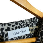 Calvin Klein Women’s Knit Leopard Print Sheath Dress Size 4 Photo 7