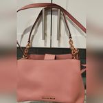 Michael Kors Portia Large Saffiano Pale Pink Leather Shoulder Bag Photo 4