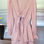 Saints + Secrets 💕💕 Long Sleeve Ruffle Mini Dress Photo 4