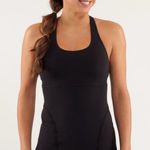 Lululemon Power Up Tank Black Size 6 Photo 0