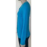 Liz Claiborne Turquoise Blue Cardigan Photo 2