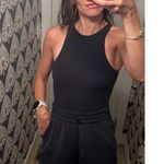 SKIMS Fits Everybody High Neck Bodysuit in Onyx Black Size XX-Small Photo 13