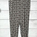 Xhilaration Bohemian Black Cream & Pink Lightweight Comfy Tapered Ankle Casual Pants Size XL Photo 10