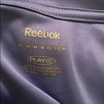 Reebok 🌸3/$15🌸  PLAY Dry Blue Athletic Short Sleeve Pullover Casual Top M Photo 7