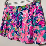 Lilly Pulitzer  RARE Gumbo Limbo Unicorn Pink Giraffe Skort Size Large Floral Photo 3