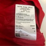 Escada Dress Darla Cherry Red Cerise Cherry Color Lacquer Gathered Detail US 8 Photo 7