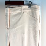 Valerie Stevens  14 Workwear Herringbone Pattern Trouser Pants in Peach Photo 3