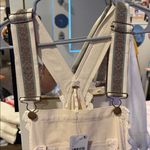 Free People  Trails End Skirtall Overall Dress XL NWT Photo 6