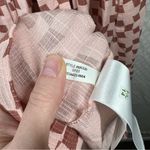 Madewell  Pink Brown Geo‎ Print Cicely Tiered Maxi Dress Photo 6