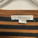Black and Gold Striped Long Sleeve Top Size L Photo 3