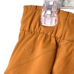 Lululemon Pants Womens 10 Mustard High Rise Tapered Paperbag Waist Pockets Ankle Brown Photo 4