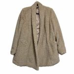 Kenneth Cole Faux Fur Open Teddy Bear Jacket Photo 0