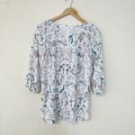 LC Lauren Conrad  Floral Print Blouse Size Medium Photo 1