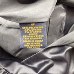 Just Taylor Dress Sheath Size 6P Ruffle Neck Poly Satin Sleeveless Black Holiday Photo 7