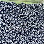 Vintage 100% silk floral prairie modest shorts split skirt high waisted boho Size L Photo 1