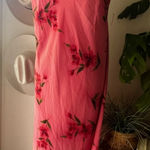 Vintage Expressions 90s y2k floral maxi jumper dress Women’s SIZE XL Pink Photo 0