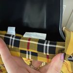 New York & Co. Yellow Plaid Shirt Dress Photo 6