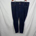 Torrid  Jegging Skinny High-Rise Super Soft Jeans Dark Washed Size 22 Photo 3