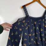 Likely  Floral Cold Shoulder Top Size 4 Photo 2