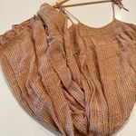 Natalie Martin  Melanie 100% Silk Brown Maxi Dress Size Small Photo 5